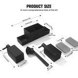 NNETM Double Soap Dispenser Set with Sponge Holder