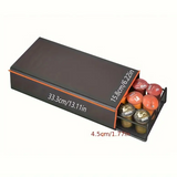 NNETM Coffee Pod Holder with Mesh Drawer Organizer