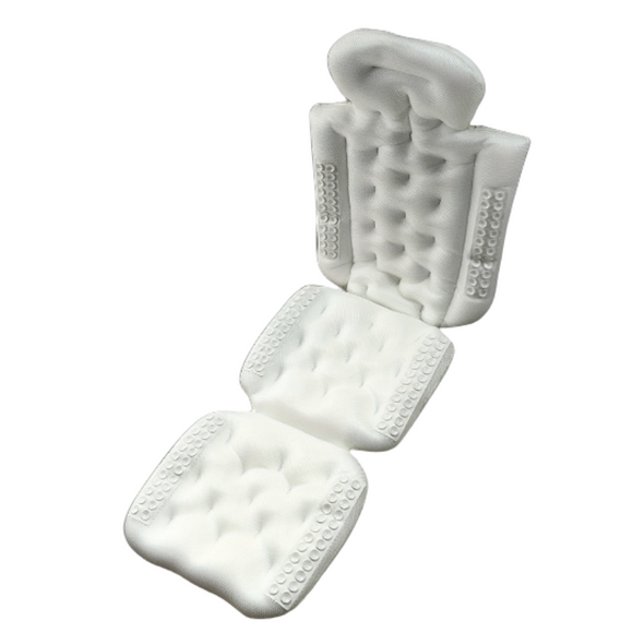 NNETM Bath Pillow Mat Neck Back Support