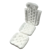 NNETM Bath Pillow Mat Neck Back Support