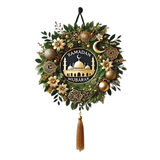 NNETM Ramadan Door Banner with Crescent Mosque Design