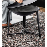 NNETM Charcoal Grill Round Iron BBQ for Outdoors