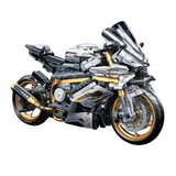 NNETM Motorcycle Blocks Model for Teens & Adults