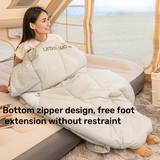 NNETM Adult Camping Sleeping Bag Thick Warm Polyester Blend