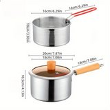 NNETM Cookware Set with Stainless Steel Frying Basket