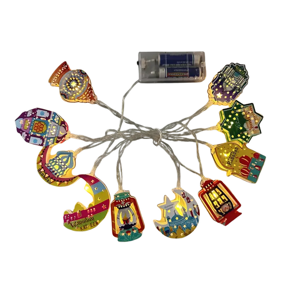 NNETM Ramadan Iron String Lights