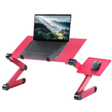 NNETB Standing Laptop Desk with Mouse Board