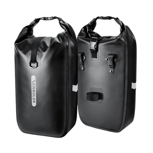 NNETM Bike Rear Rack Saddle Bags (2pcs)