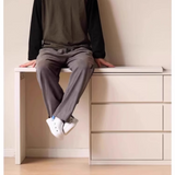 NNETB 6-Drawer Vanity Table with Mirror