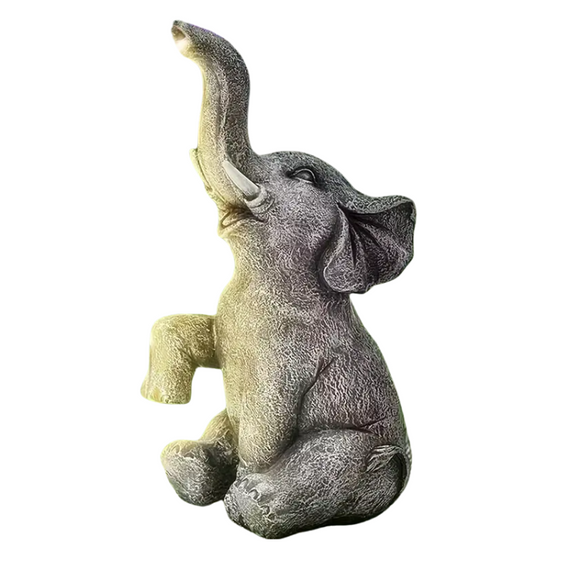 NNETM Solar Elephant LED Lantern Garden Light Outdoor Decor
