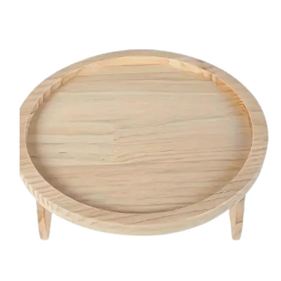 NNETM Foldable Wooden Sofa Armrest Tray Clip-On
