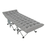 NNETM Folding Camp Cot with Mattress