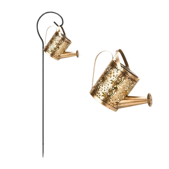 NNETM 2-Function Solar Kettle Lamp Garden Light