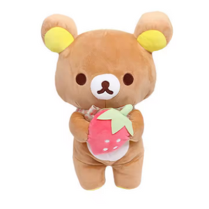 NNEOBA Valentines Strawberry Plush Teddy Bear Stuffed Toy