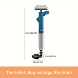 NNETM High Pressure Drain Unclogger with Air Gauge