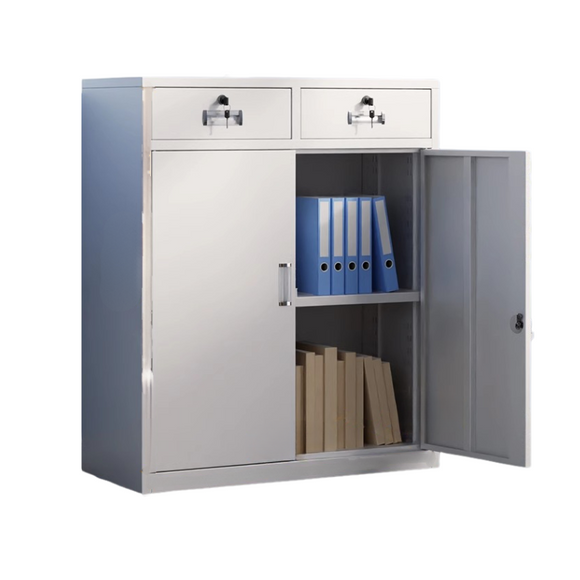 NNETB Metal Office Storage Cabinet with Lock Drawers