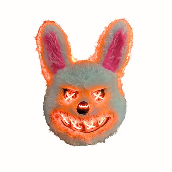 NNETM Bloody Rabbit LED Glowing Face Mask