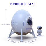 NNETM Astronaut Galaxy Projector with Lunar Mat