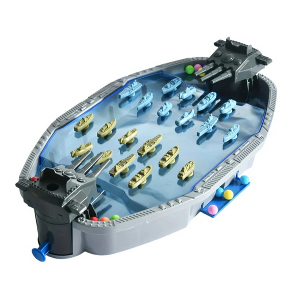 NNETM Navy Battleship Game 2-Player Shooting War Board