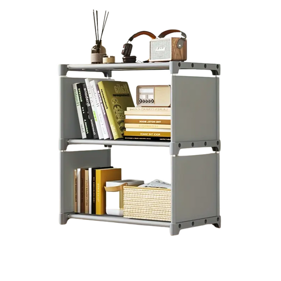 NNETM Metal Storage Rack Open Shelving (3-Tier)