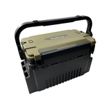 NNETM Double-Layer Outdoor Storage Box with Adjustable Dividers