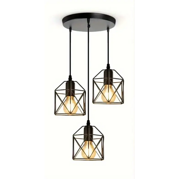NNETM 3-Light Industrial Ceiling Light