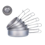NNETM Camping Cookware Set Foldable Outdoor (5pcs)