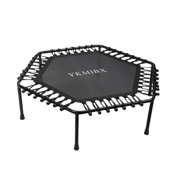 NNETM Hexagonal Fitness Trampoline Quiet Bounce Home Gym
