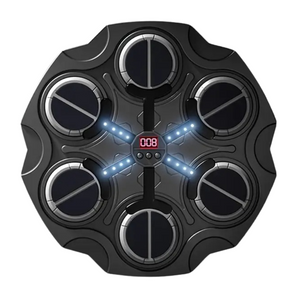 NNETM Wall-Mounted Smart Boxing Game with LED & Gloves