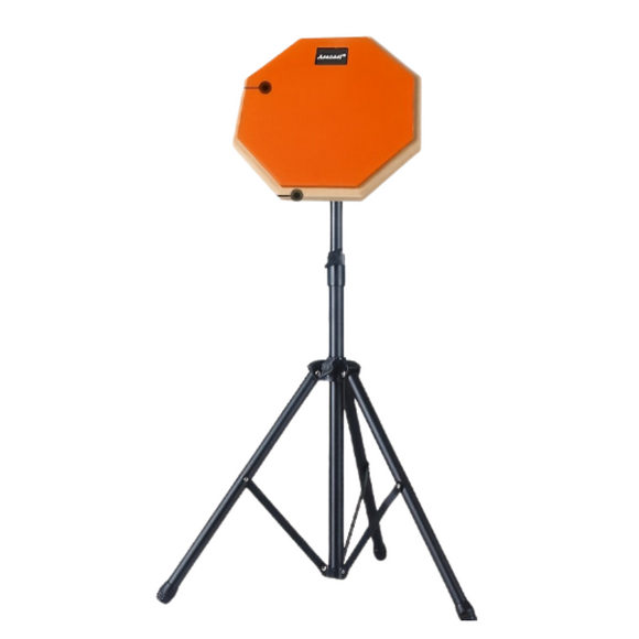 NNETM 8-Inch Wooden Drum Practice Pad Set