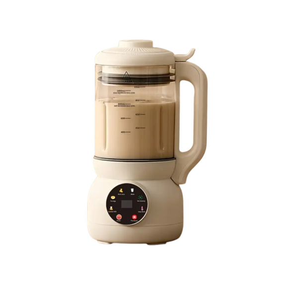NNETM Automatic Nut Milk Maker with Rotating Cleaning Brush