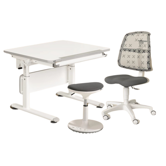 NNETB Adjustable Study Table Set for Kids