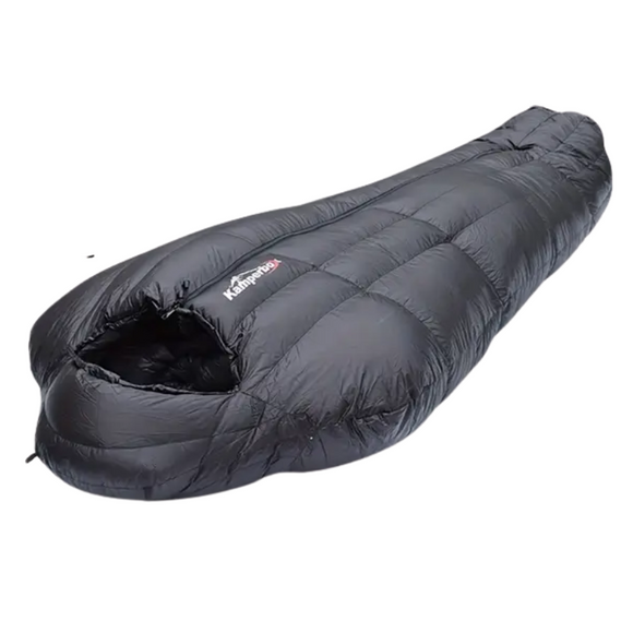 NNETM Winter Down Sleeping Bag Zipper Closure