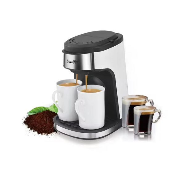 NNEOBA 2-Cup 220V Drip Coffee Maker