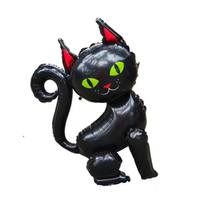 NNETM Black Cat Foil Balloons Party Decoration Set (2pcs)