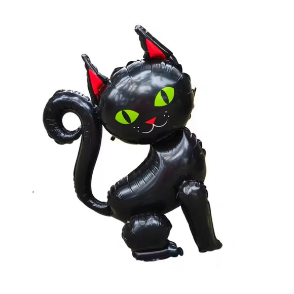 NNETM Black Cat Foil Balloons Party Decoration Set (2pcs)