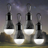 NNETM Portable LED Tent Light Clip On Hook (4-Pack)