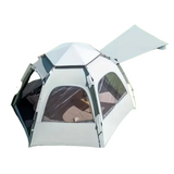 NNETM Hexagonal Quick Opening Outdoor Camping Tent 6-Person