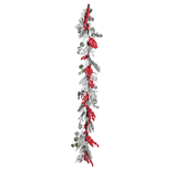 NNEOBA Christmas Wreath Red Berry Rattan
