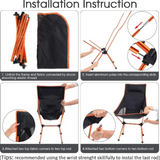 NNEOBA Outdoor Portable Folding Camping Chair Ultralight Seat