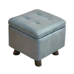 NNETM Multifunctional Storage Stool Cushioned Flip-Top Organizer