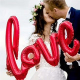 NNETM Romantic Love Letter Foil Balloon for Weddings
