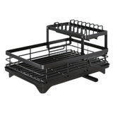 NNETM Double-Layer Kitchen Sink Drain Rack
