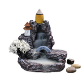 NNEOBA Backflow Incense Holder Waterfall Burner Home Decor