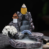 NNEOBA Backflow Incense Holder Waterfall Burner Home Decor