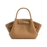 NNEOBA Women's Canvas Brown Mini Crossbody Shoulder Bag (Latte)