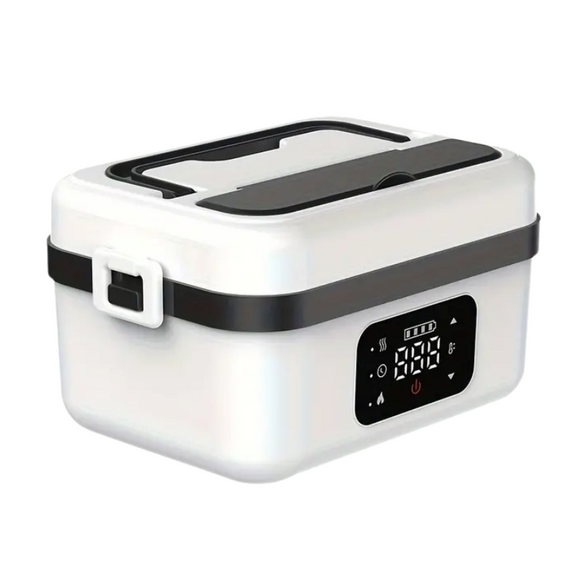 NNETM Electric Heated Lunch Box USB Rechargeable 1000ml