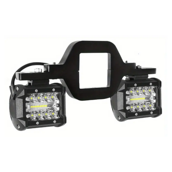 NNETM Car LED Strip Light Set with Hook Bracket