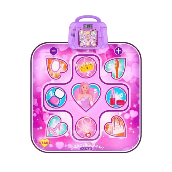 NNETM Kids LED Musical Dance Mat with 6 Game Modes