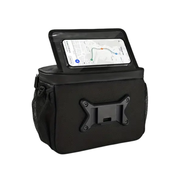 NNETM Bicycle Handlebar Bag with Phone Case Mount
